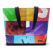 Patchwork Zippered Blake Tote