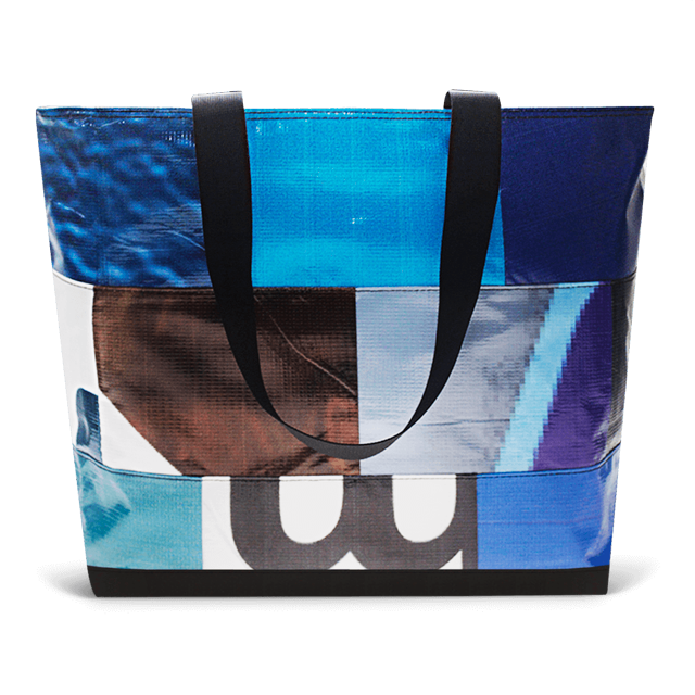 Patchwork Zippered Blake Tote