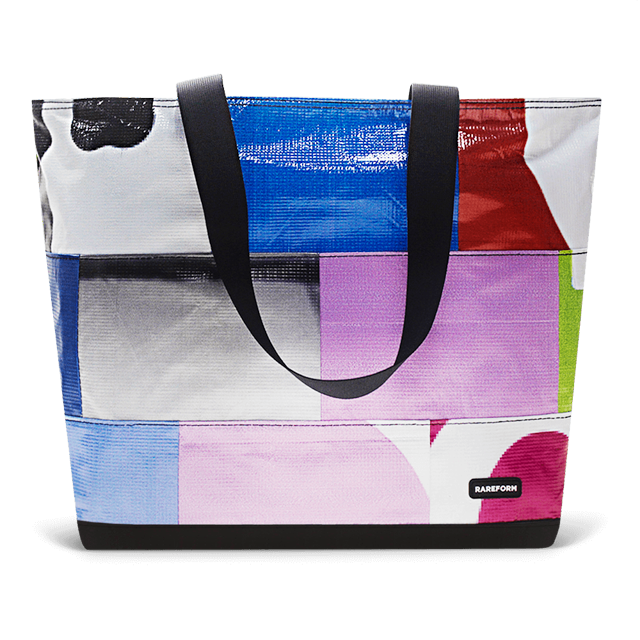 Patchwork Zippered Blake Tote