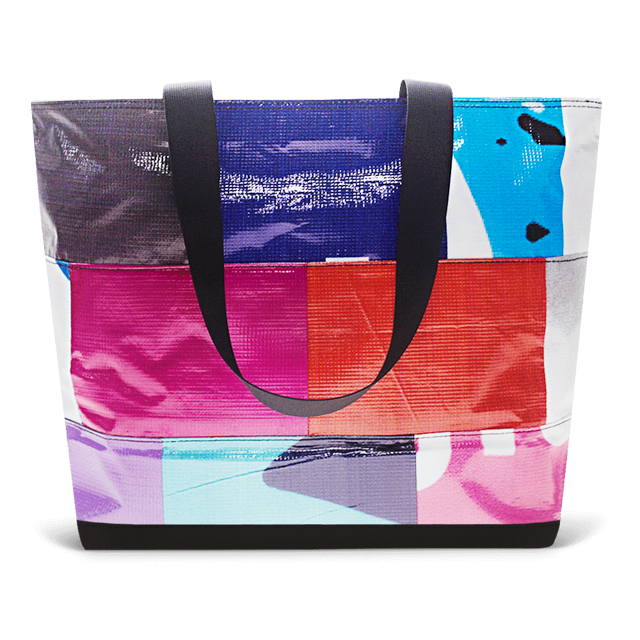 Patchwork Zippered Blake Tote
