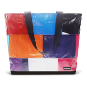 Patchwork Zippered Blake Tote