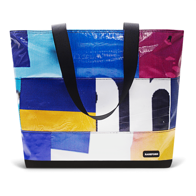 Patchwork Zippered Blake Tote