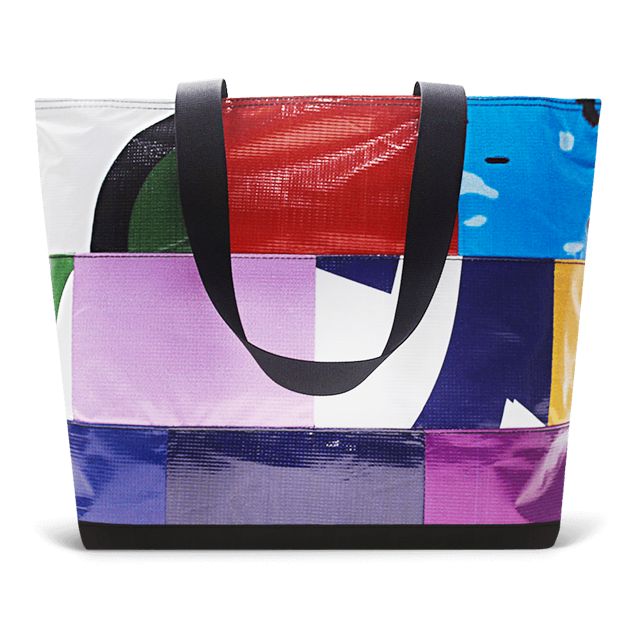 Patchwork Zippered Blake Tote