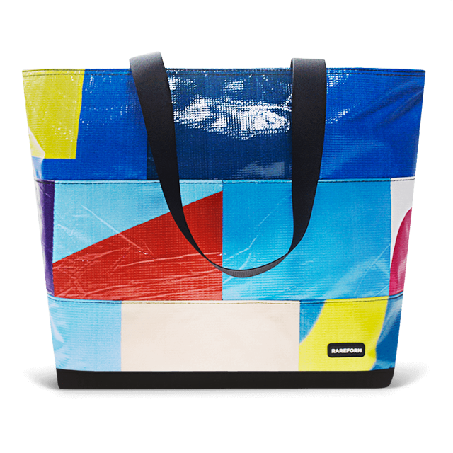 Patchwork Zippered Blake Tote