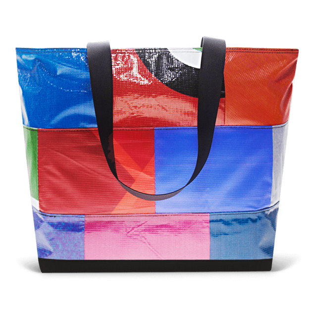 Patchwork Zippered Blake Tote