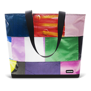 Patchwork Zippered Blake Tote
