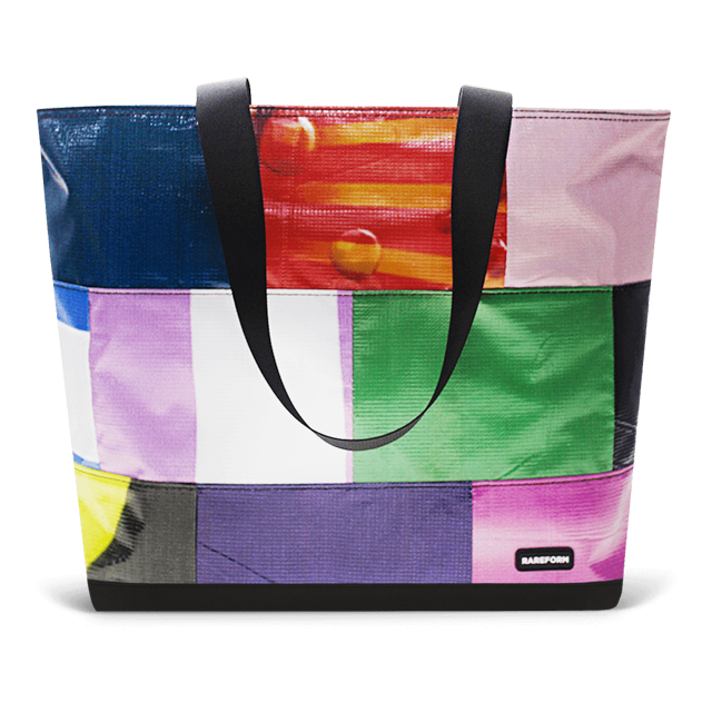 Patchwork Zippered Blake Tote