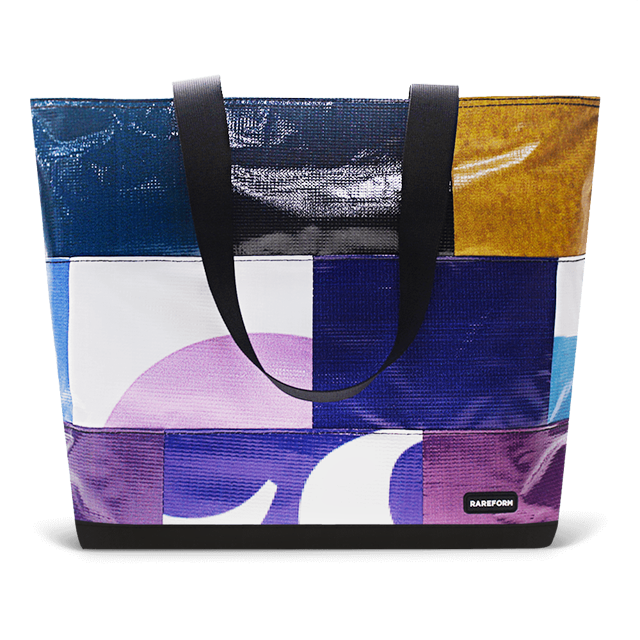 Patchwork Zippered Blake Tote