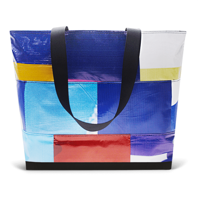 Patchwork Zippered Blake Tote