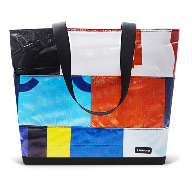 Patchwork Zippered Blake Tote
