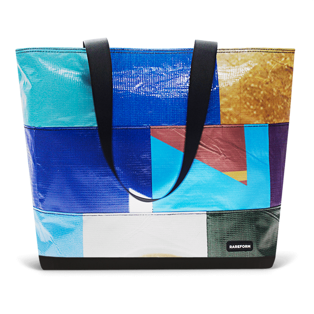 Patchwork Zippered Blake Tote
