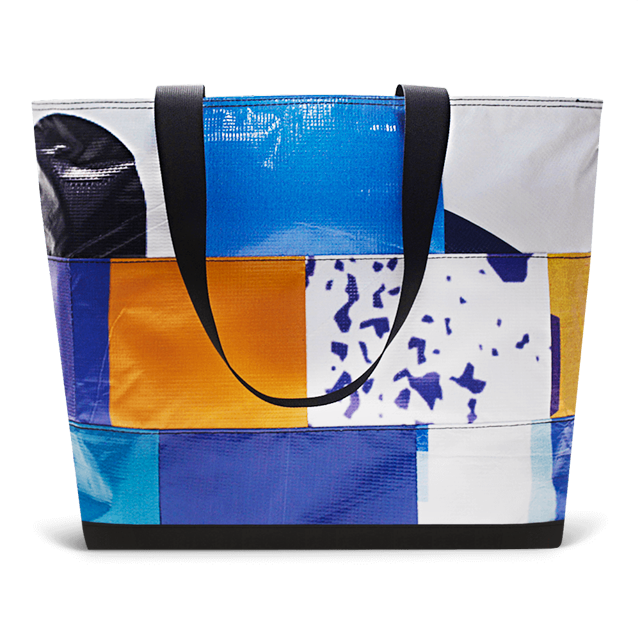 Patchwork Zippered Blake Tote