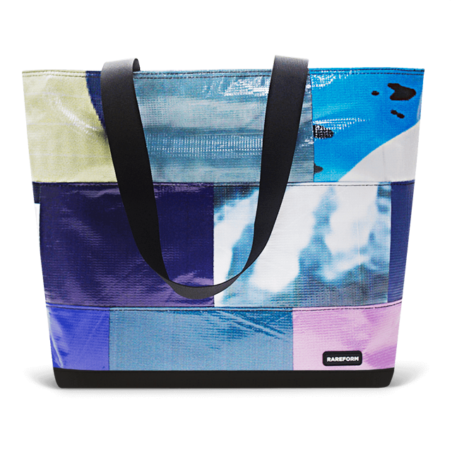 Patchwork Zippered Blake Tote