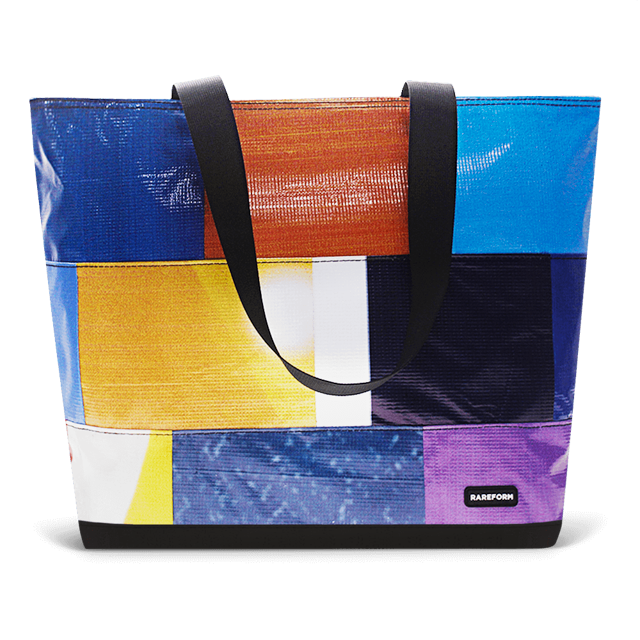 Patchwork Zippered Blake Tote