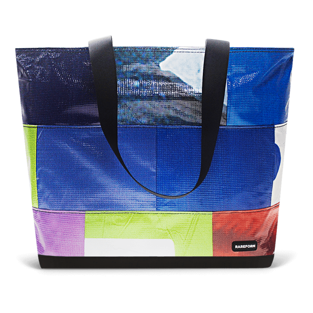 Patchwork Zippered Blake Tote