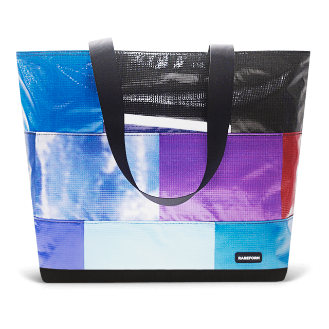 Patchwork Zippered Blake Tote