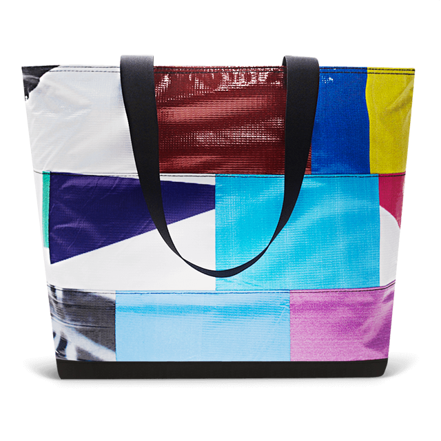 Patchwork Zippered Blake Tote