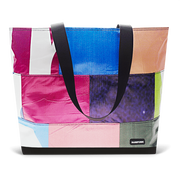 Patchwork Zippered Blake Tote