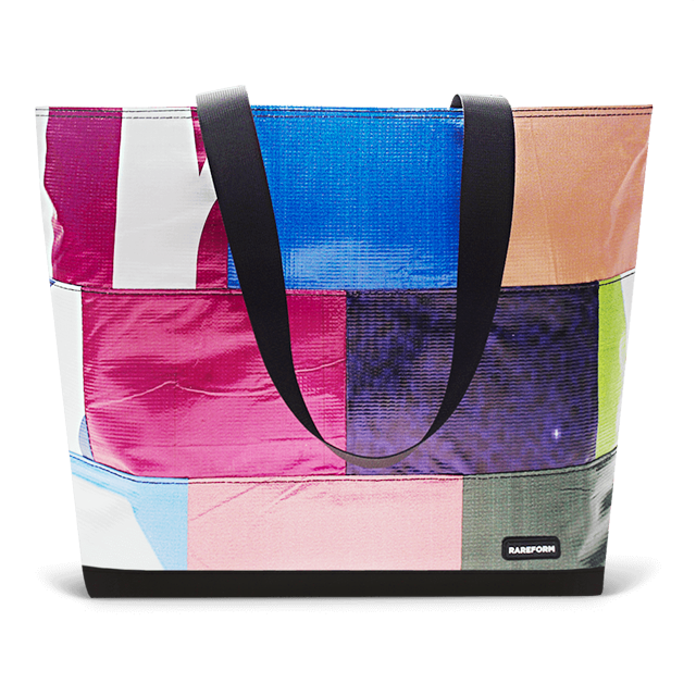 Patchwork Zippered Blake Tote