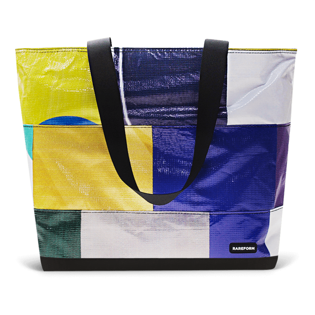 Patchwork Zippered Blake Tote