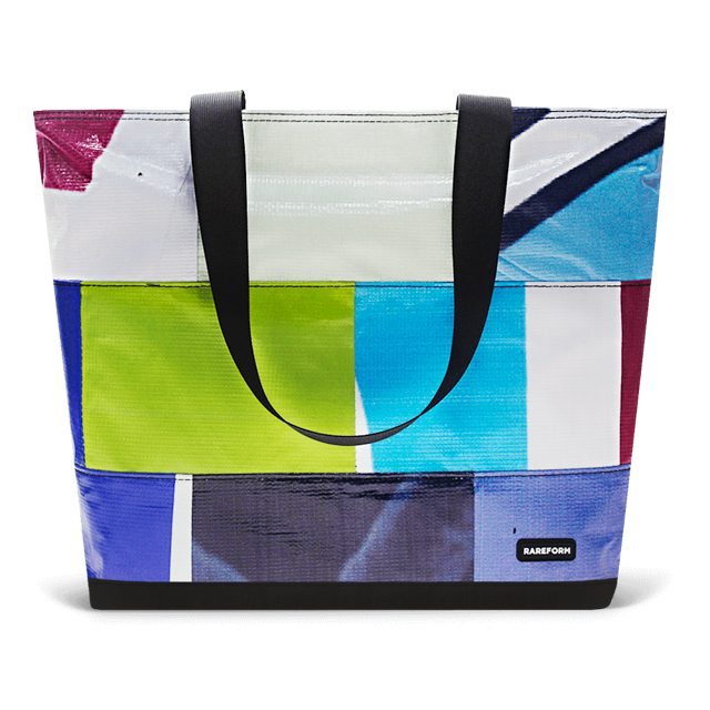 Patchwork Zippered Blake Tote