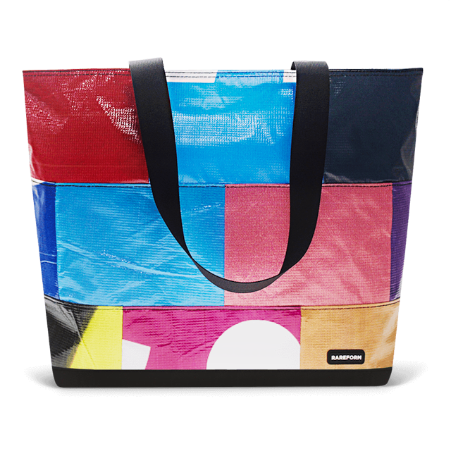 Patchwork Zippered Blake Tote