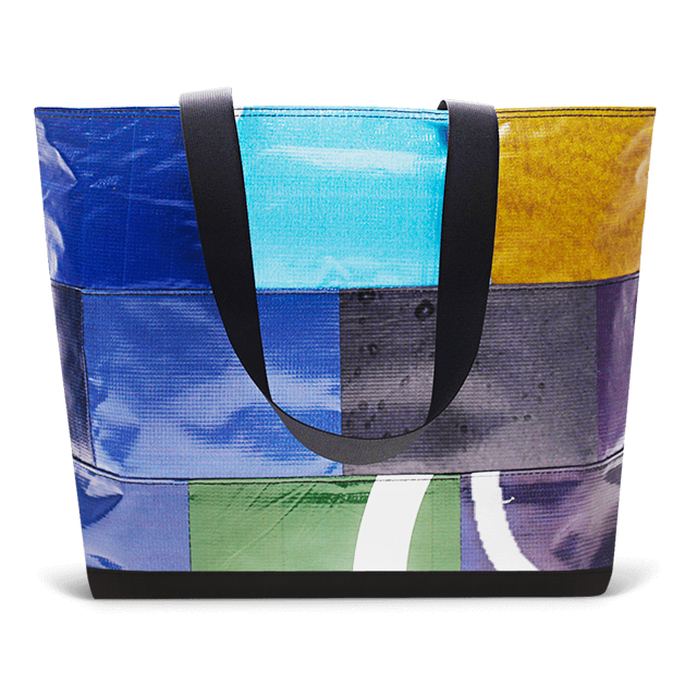 Patchwork Zippered Blake Tote