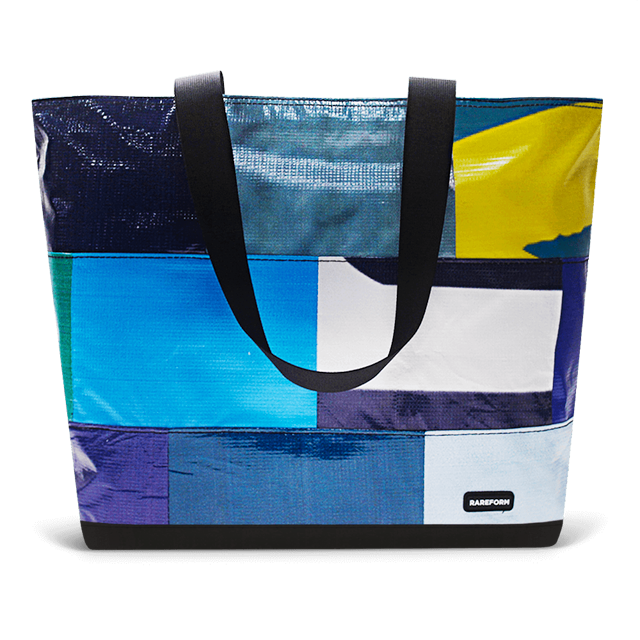 Patchwork Zippered Blake Tote