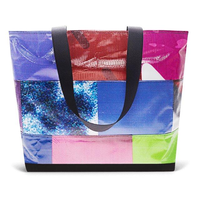 Patchwork Zippered Blake Tote