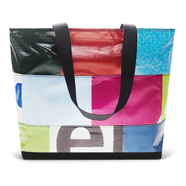 Patchwork Zippered Blake Tote