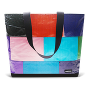 Patchwork Zippered Blake Tote
