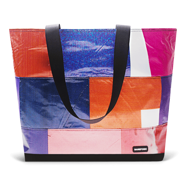 Patchwork Zippered Blake Tote