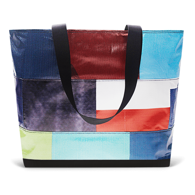 Patchwork Zippered Blake Tote