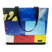 Patchwork Zippered Blake Tote