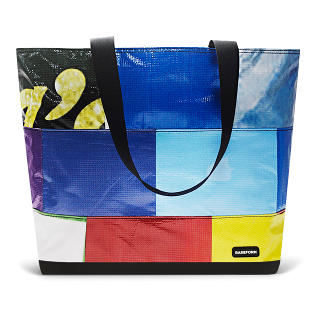 Patchwork Zippered Blake Tote