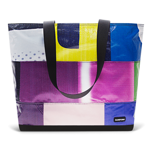 Patchwork Zippered Blake Tote