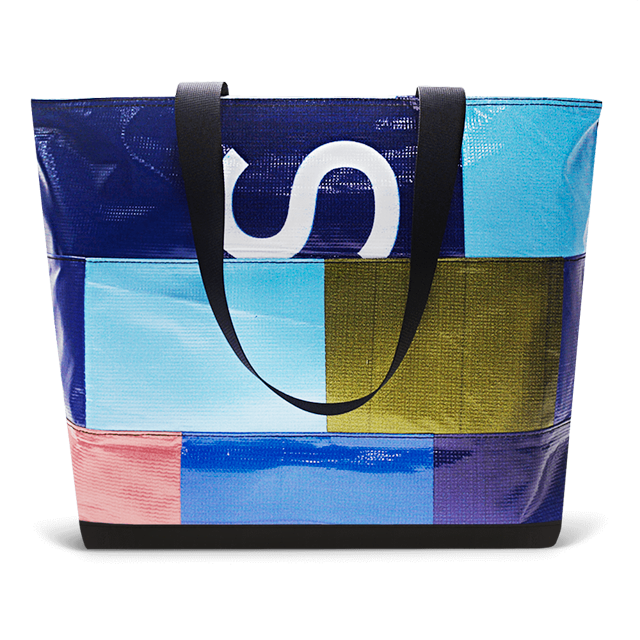 Patchwork Zippered Blake Tote