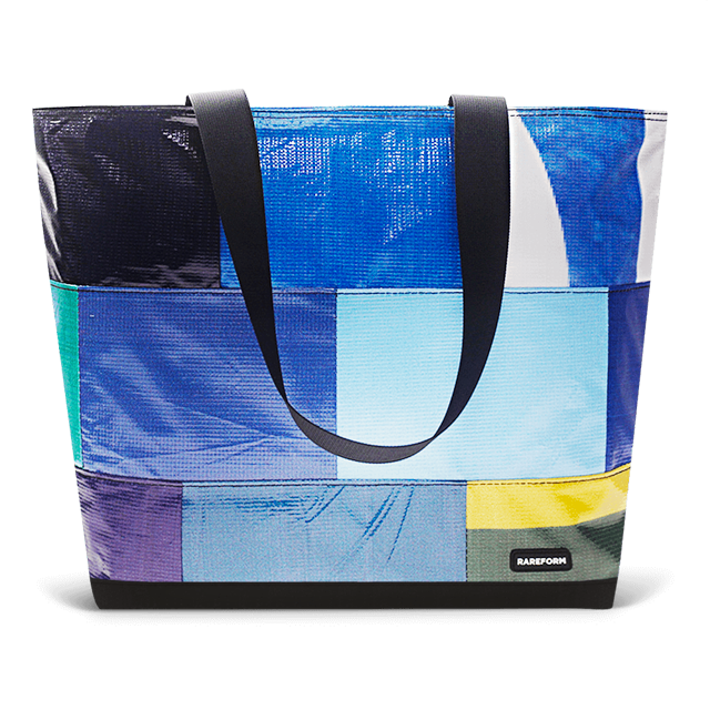 Patchwork Zippered Blake Tote