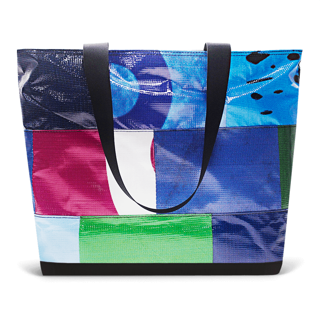 Patchwork Zippered Blake Tote