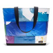 Patchwork Zippered Blake Tote