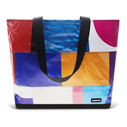 Patchwork Zippered Blake Tote
