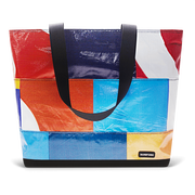 Patchwork Zippered Blake Tote