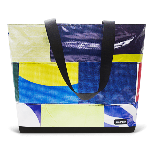 Patchwork Zippered Blake Tote
