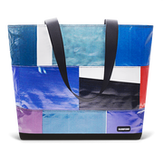 Patchwork Zippered Blake Tote