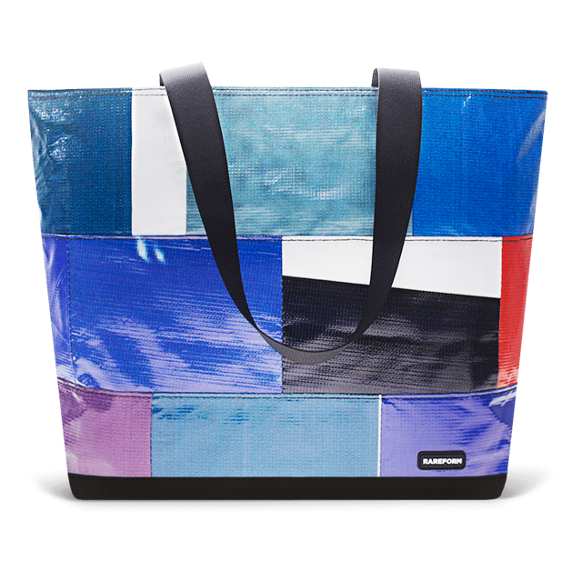 Patchwork Zippered Blake Tote