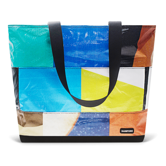 Patchwork Zippered Blake Tote