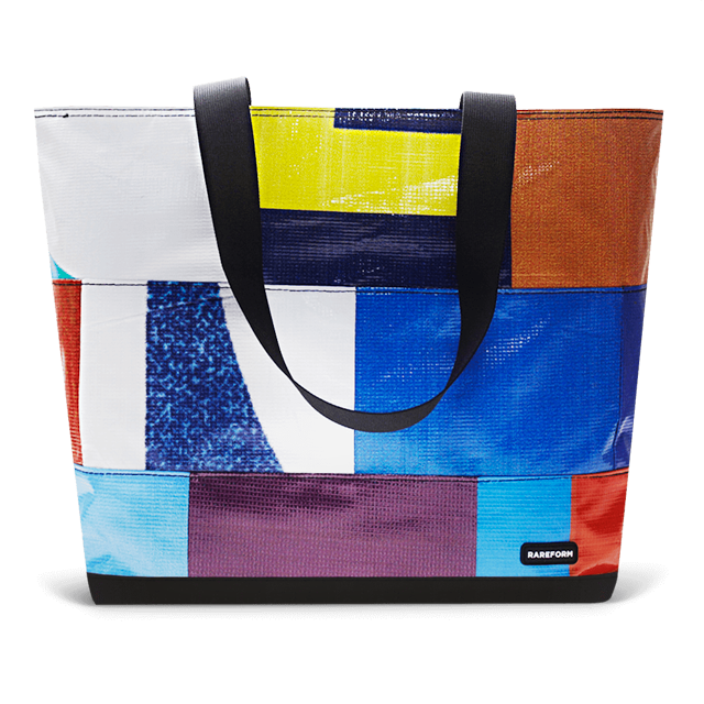 Patchwork Zippered Blake Tote