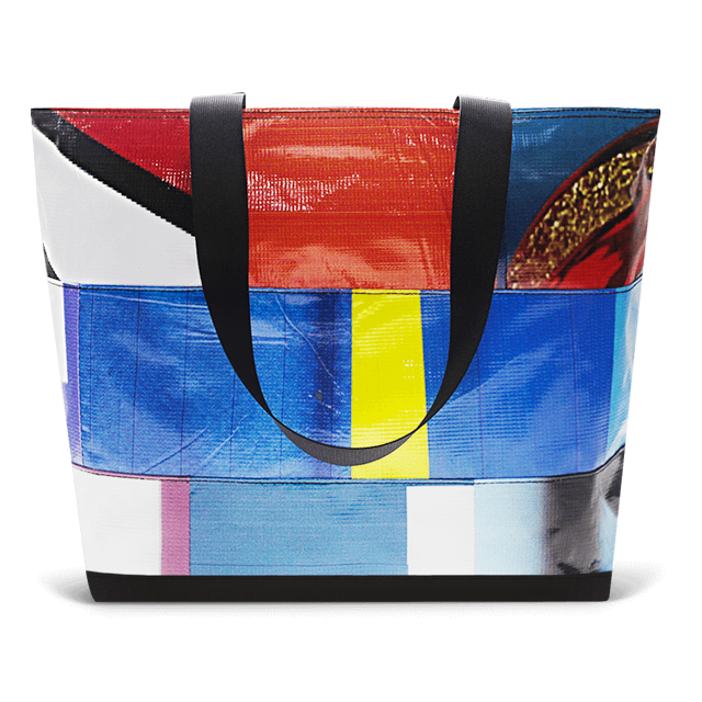 Patchwork Zippered Blake Tote