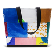 Patchwork Zippered Blake Tote