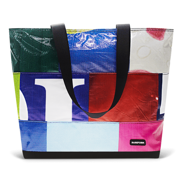 Patchwork Zippered Blake Tote